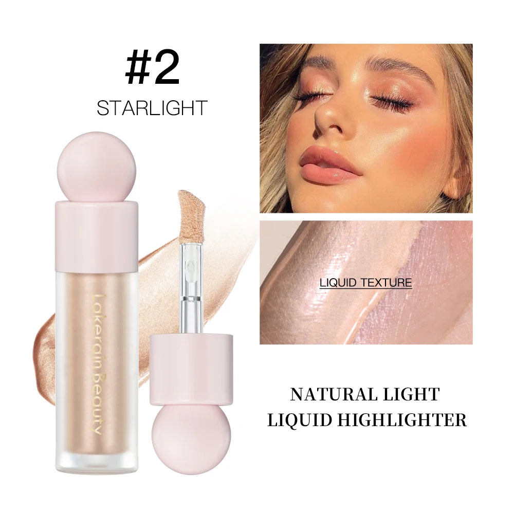 Liquid Highlighter and Shimmer Makeup Luminizer for Radiant Glow and Beauty - 44