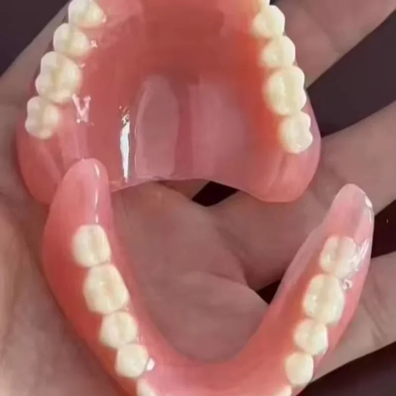 Silicone Dentures and Removable Cosmetic Teeth for Instant Smile Restoration Support