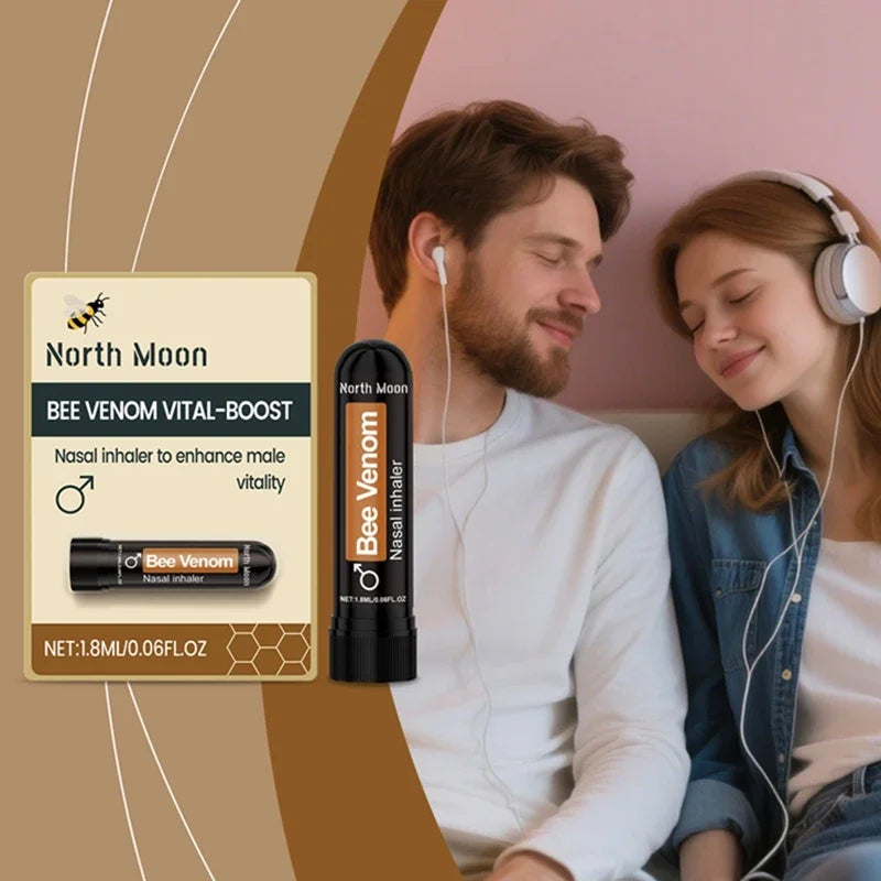 Bee Venom Nasal Inhaler and Vitality Support Stick for Daily Energy Boost