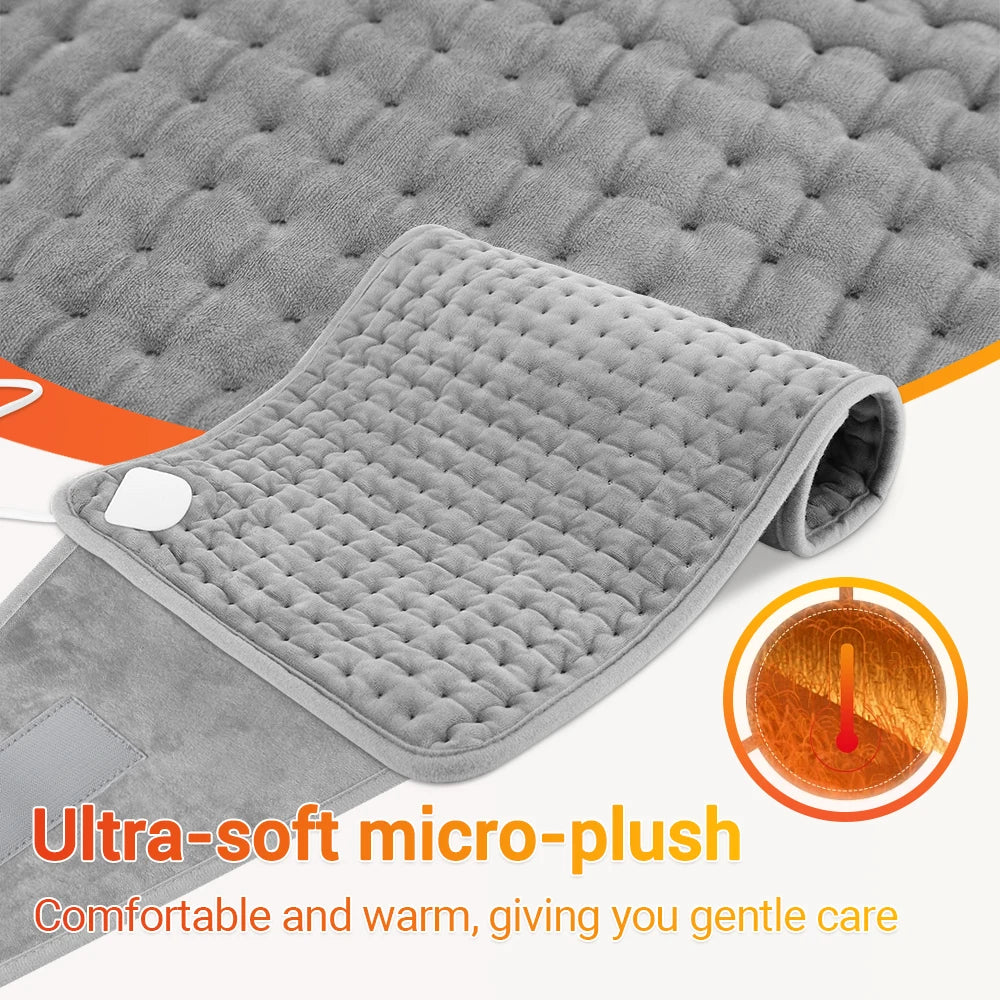 Heated Waist Belt and Electric Heating Wrap for Back Pain Relief at Home