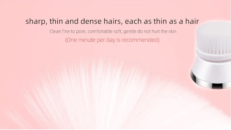 Electric Facial Cleansing Brush and Pore Cleaner for Daily Skincare Routine - 15