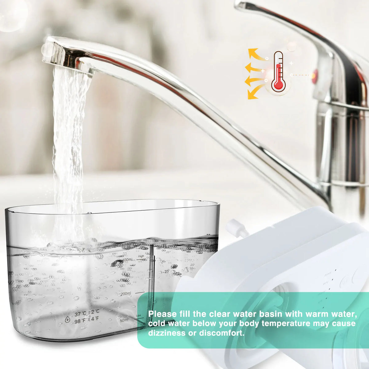 Electric Ear Water Cleaner and Earwax Removal Irrigation System for Home Use
