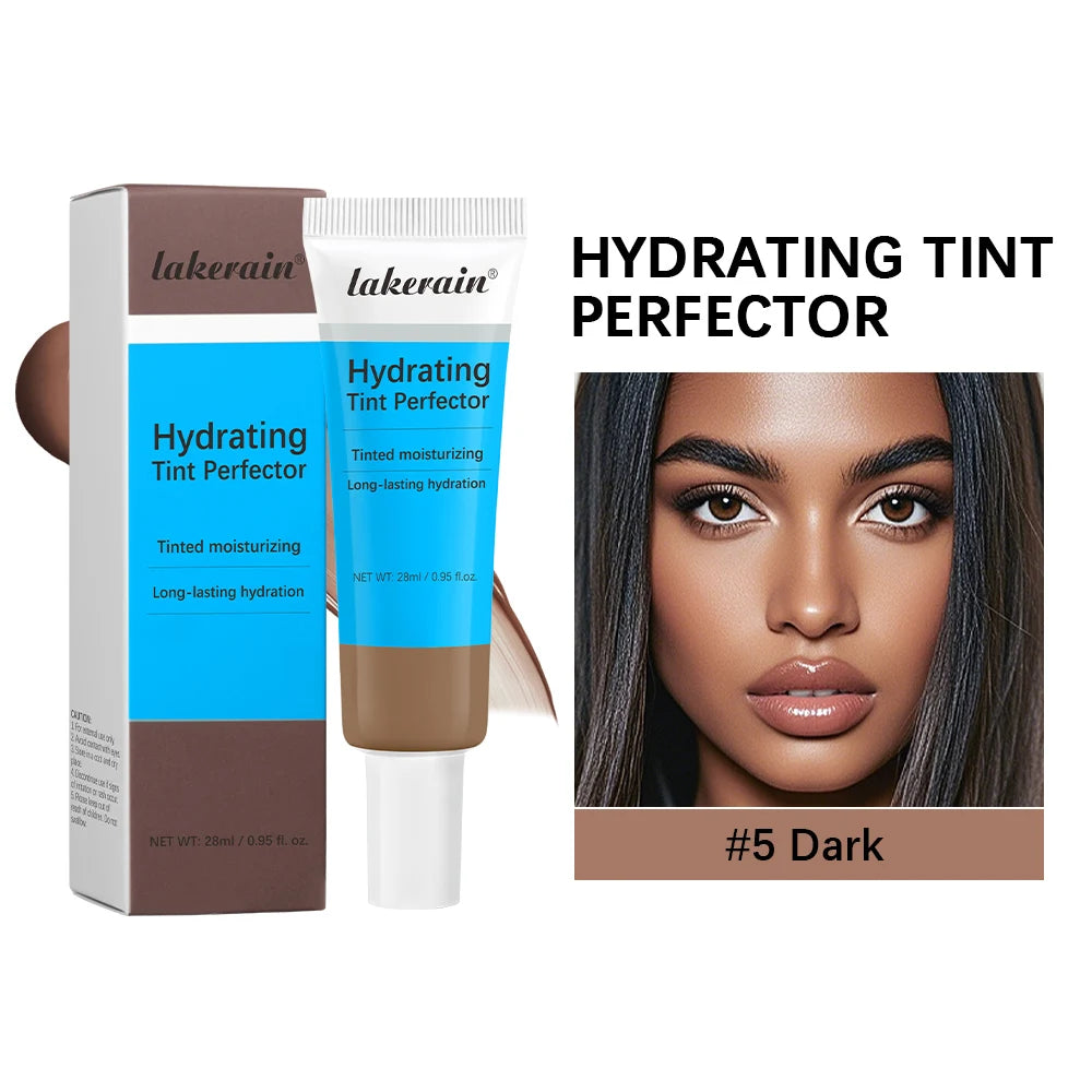 Hydrating Tinted Foundation and Moisturizing Concealer for Smooth Daily Makeup - 18