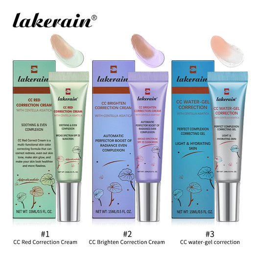 Color Correcting CC Cream and Face Primer for Natural Daily Makeup Foundation
