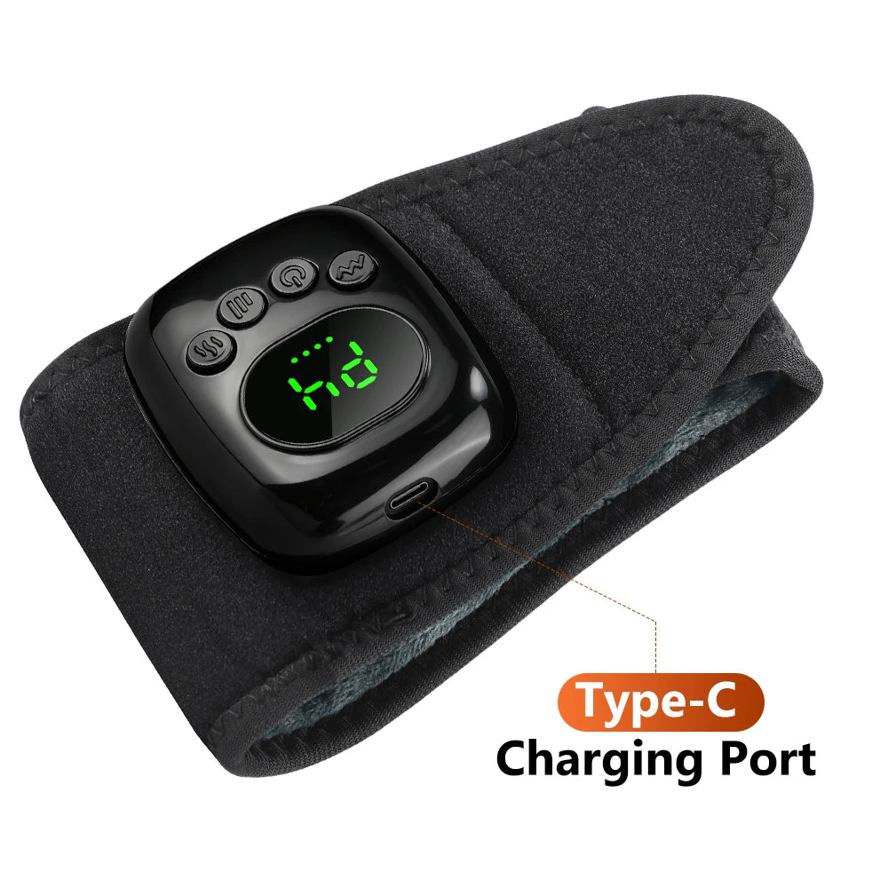 Cordless Wrist Massager and Heated Hand Wrap for Daily Relaxation and Muscle Relief - 16