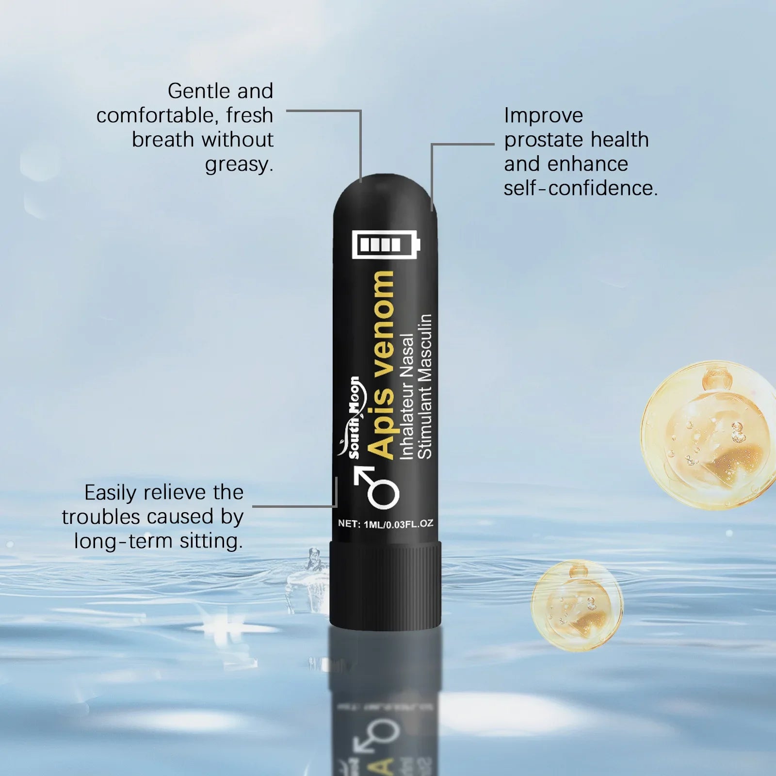 Nasal Suction Stick and Energy Inhaler for Daily Male Performance and Body Care - 18