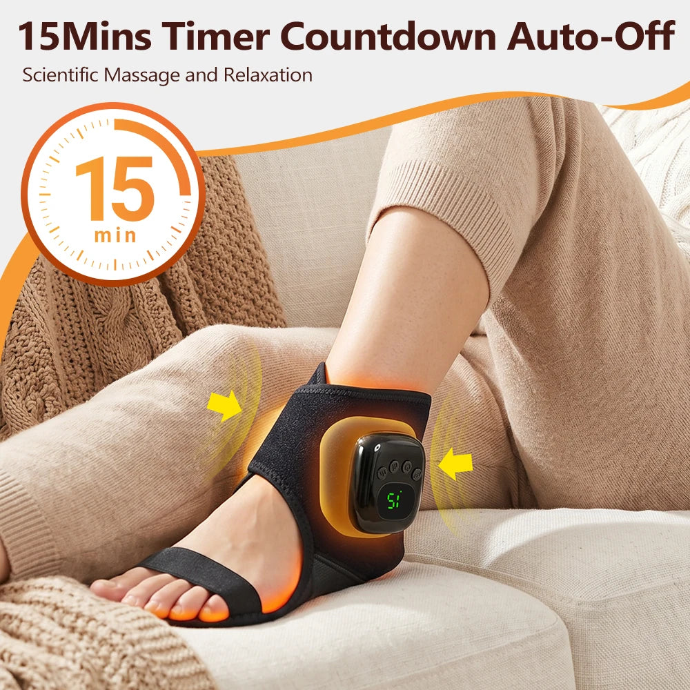 Cordless Wrist Massager and Heated Hand Wrap for Daily Relaxation and Muscle Relief - 25