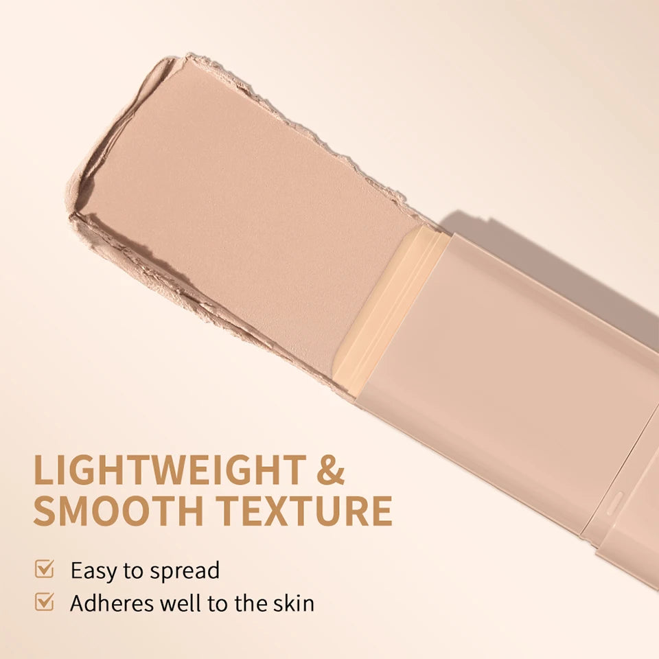 Matte Foundation Stick and Cream Concealer for a Flawless Daily Makeup Look