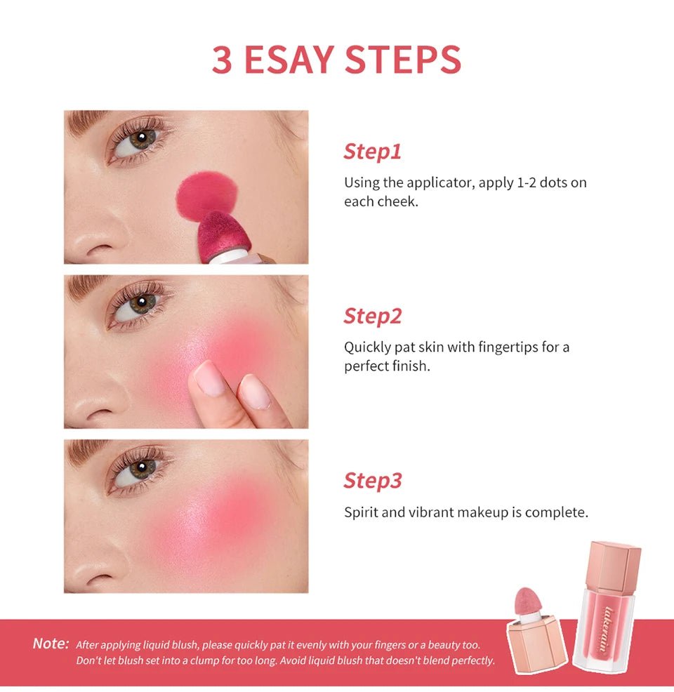 Liquid Blush and Cream Face Tint for a Natural Long Lasting Matte Makeup Finish - 14