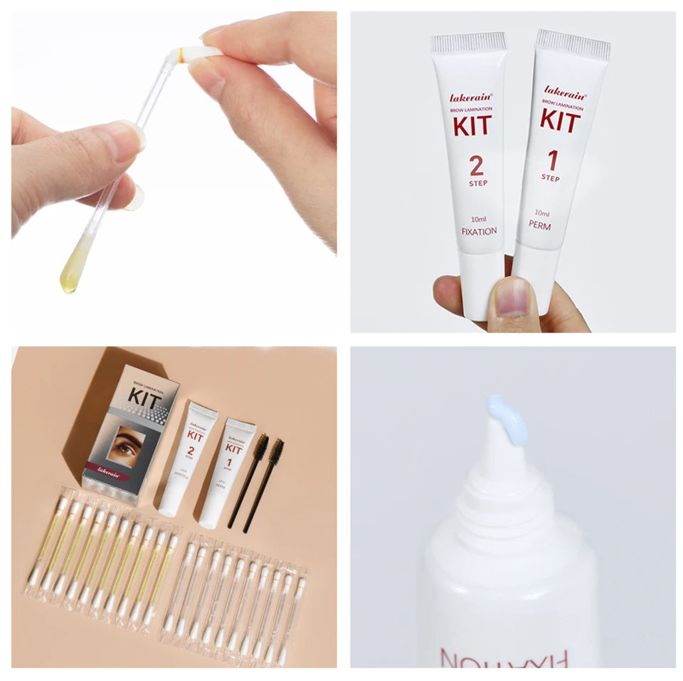 Brow Lamination Kit and Eyebrow Lifting Set for Professional Salon Style Brows - 18