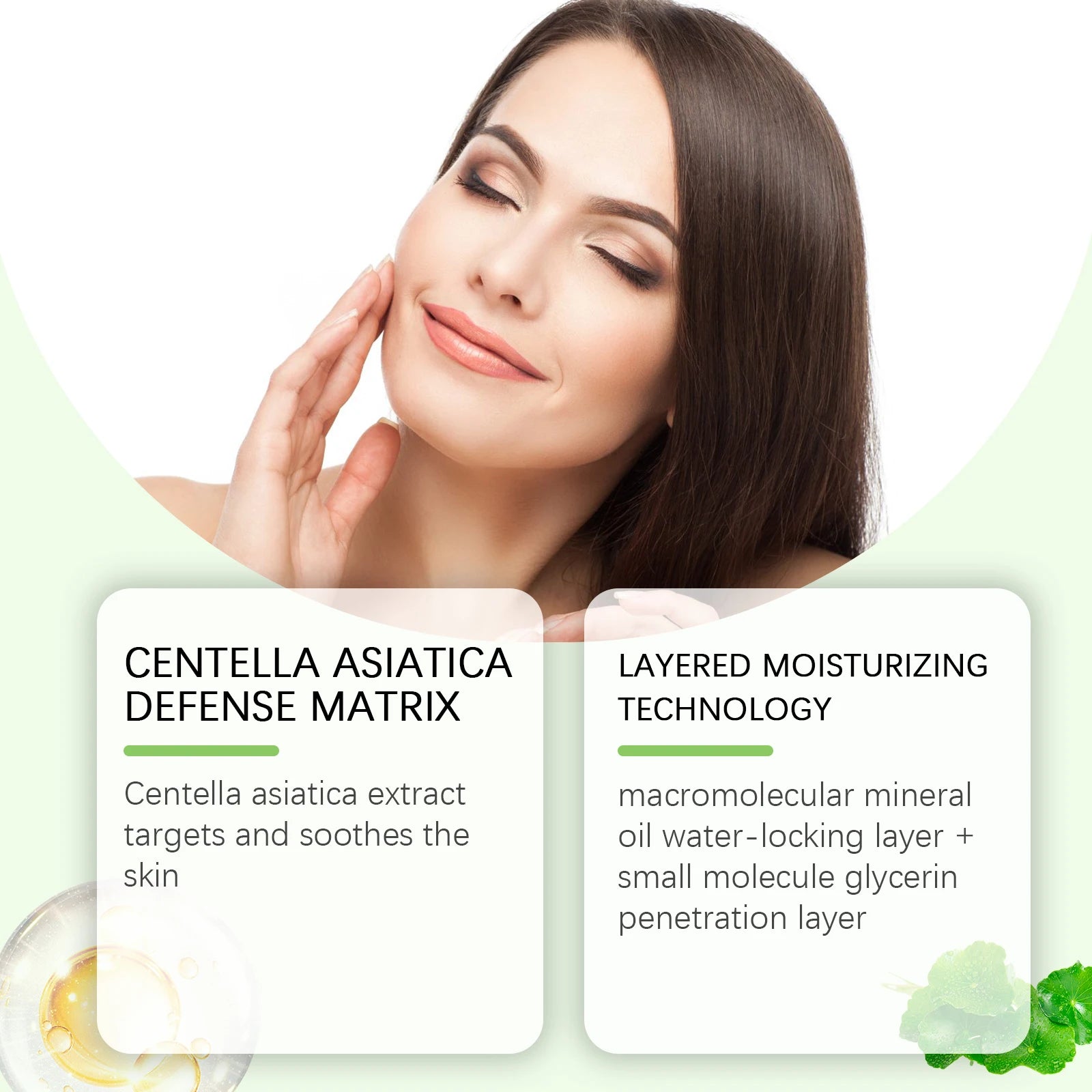 Centella Asiatica Soothing Cream and Calming Moisturizer for Sensitive Skin - 8