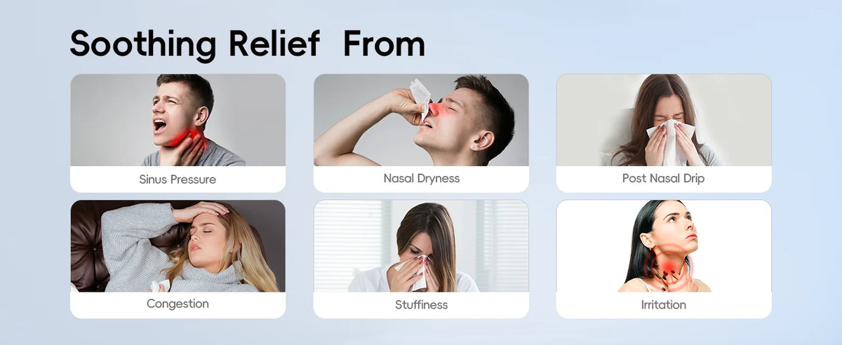 Water Flosser and Nasal Irrigator Kit for Daily Oral and Sinus Hygiene Routine