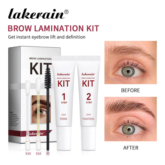 Brow Lamination Kit and Eyebrow Lifting Set for Professional Salon Style Brows