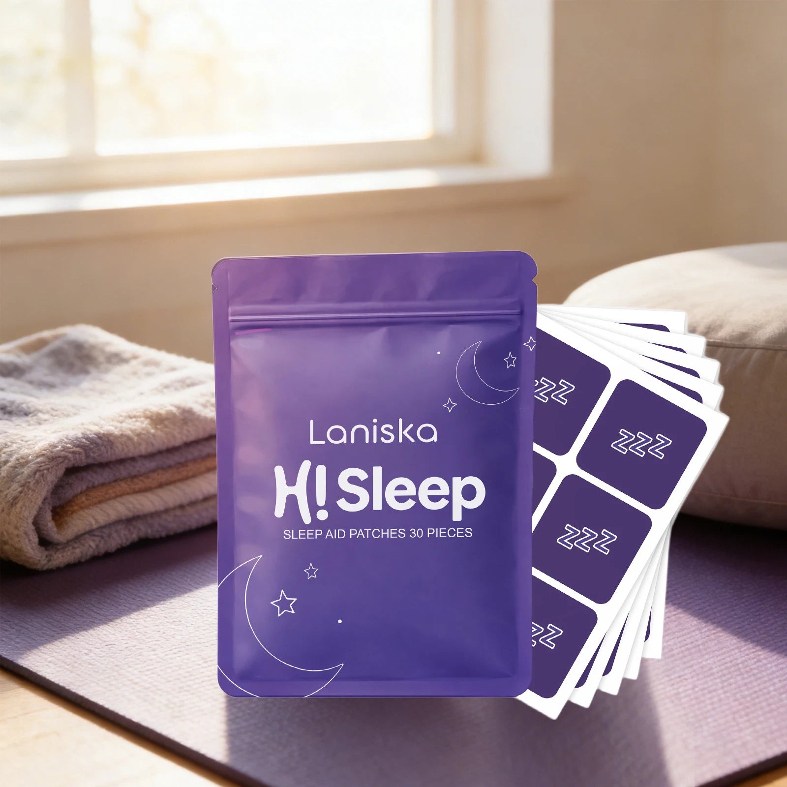 Sleep Aid Patches and Natural Insomnia Relief Strips for Restful Nights at Home - 3