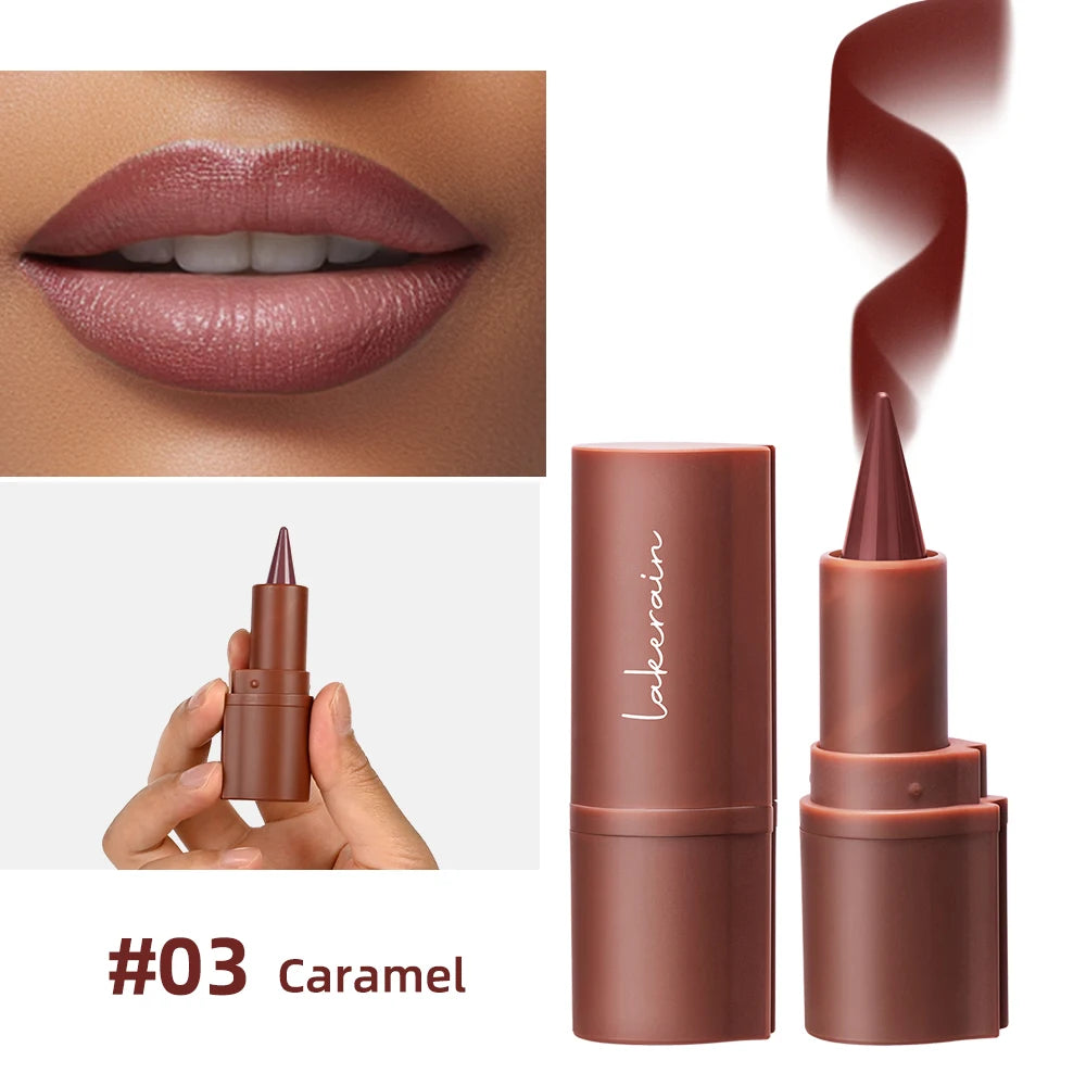 Matte Lip Liner and Lipstick Pen for Long Lasting Waterproof Daily Makeup Look - 37