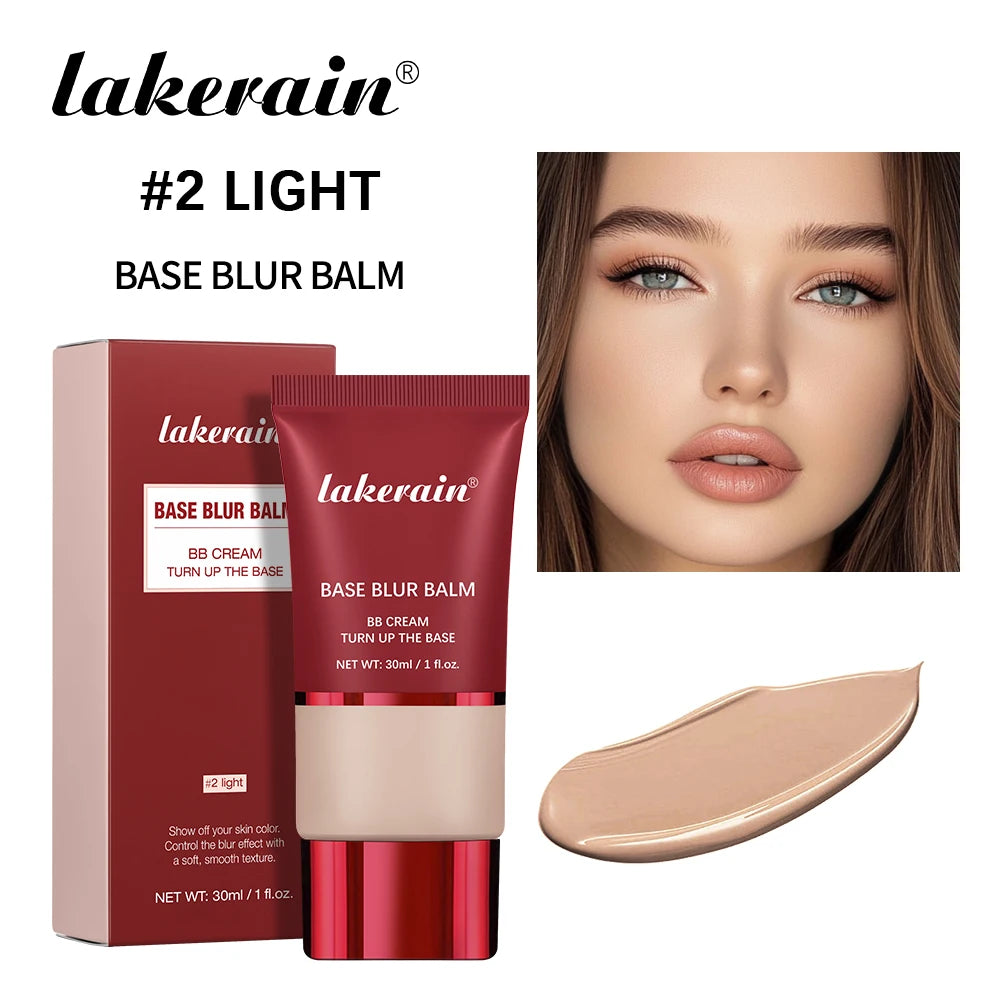 Base Blur Balm and Oil Control Foundation for a Smooth Matte Daily Makeup