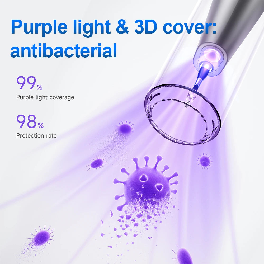 Visual Ultrasonic Dental Scaler and Tooth Tartar Remover for Home Oral Care - 13