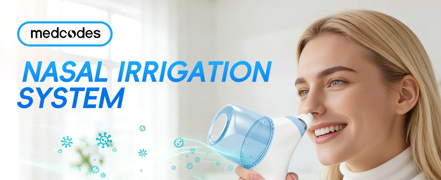 Electric Nasal Irrigation System and Sinus Rinse Machine for Daily Allergy Relief - 8