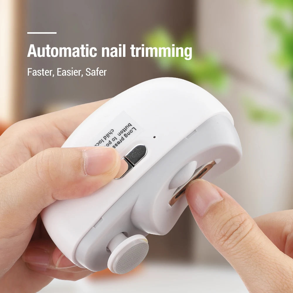 Electric Nail Clipper and Automatic Nail Trimmer for Baby Adult and Elderly