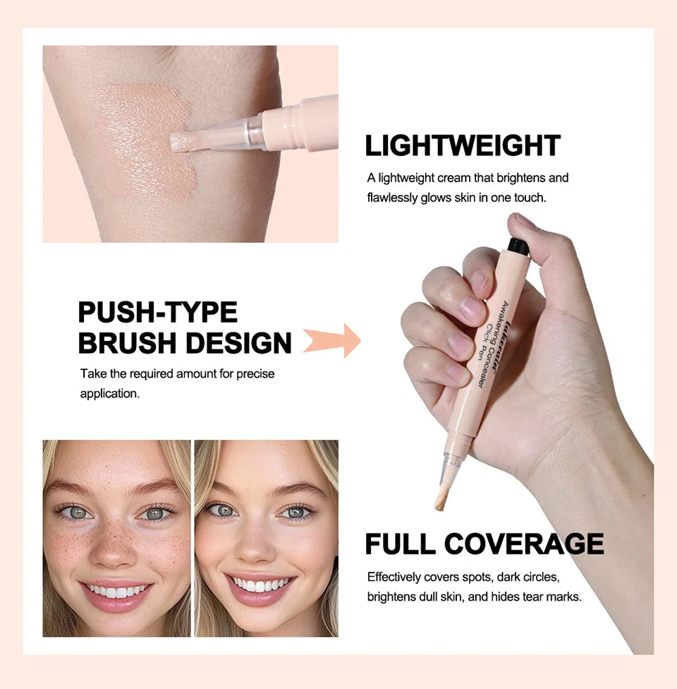Awakening Concealer Click Pen and Brightening Makeup Pencil for Daily Routine - 9