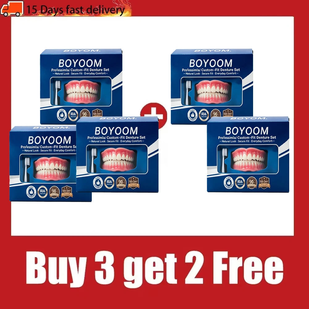 Silicone Simulation Teeth and Cosmetic Dentures for a Confident Daily Smile - 7