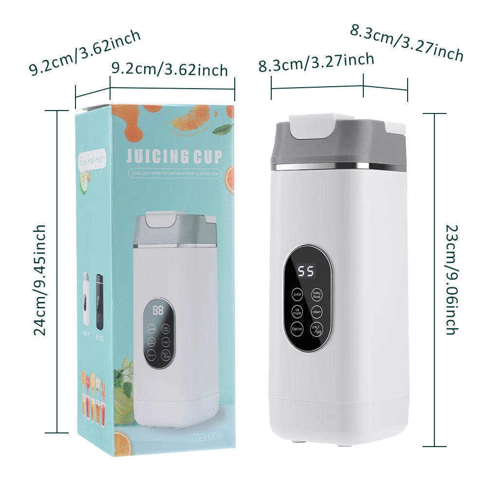 Portable Juicing Cup and Personal Blender for Healthy Drinks on the Go - 13