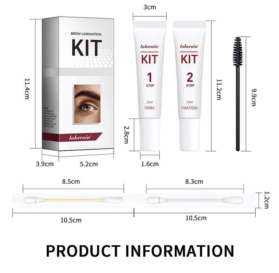 Brow Lamination Kit and Eyebrow Lifting Set for Professional Salon Style Brows
