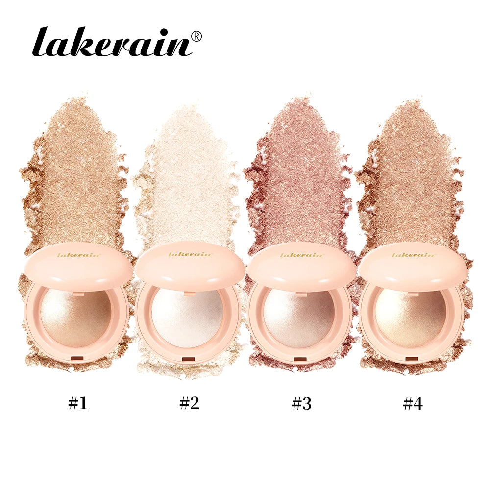 Shimmer Highlighter Powder and Face Illuminator for Glowing Radiant Makeup - 19