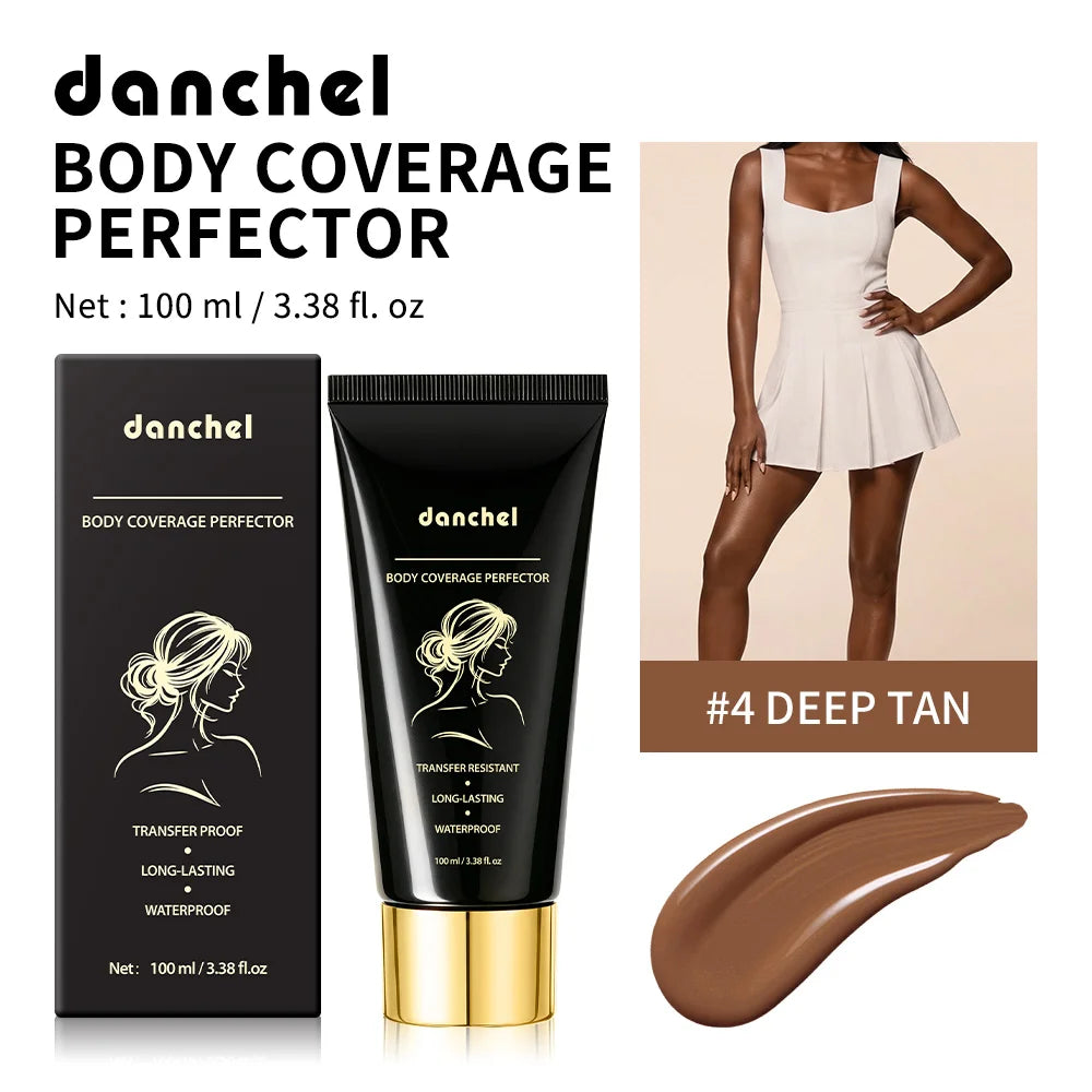 Body Coverage Perfector and Tattoo Concealer Cream for Flawless Smooth Skin