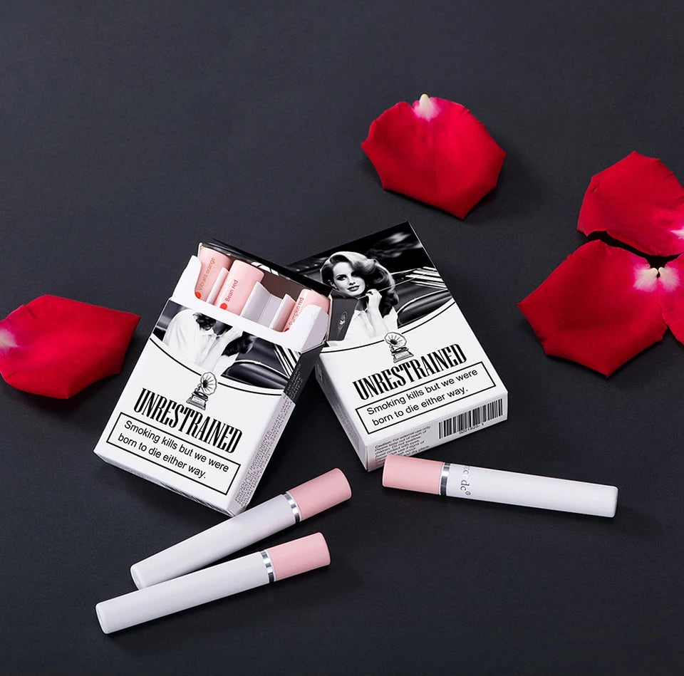 Matte Lipstick Set and Velvet Lip Tint for Daily Makeup and Special Occasions