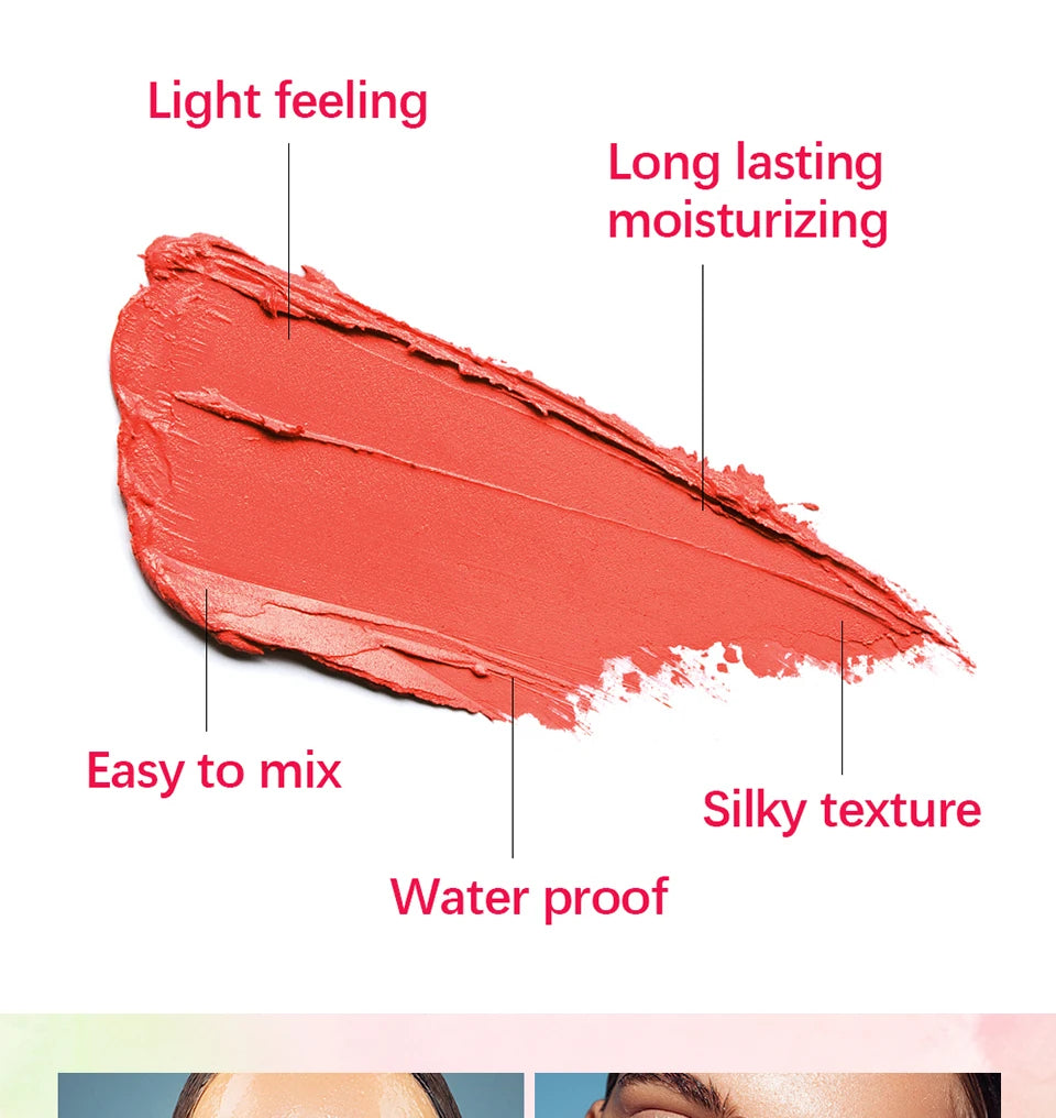 Tinted Moisture Stick and Cream Blush for Natural Daily Makeup Looks