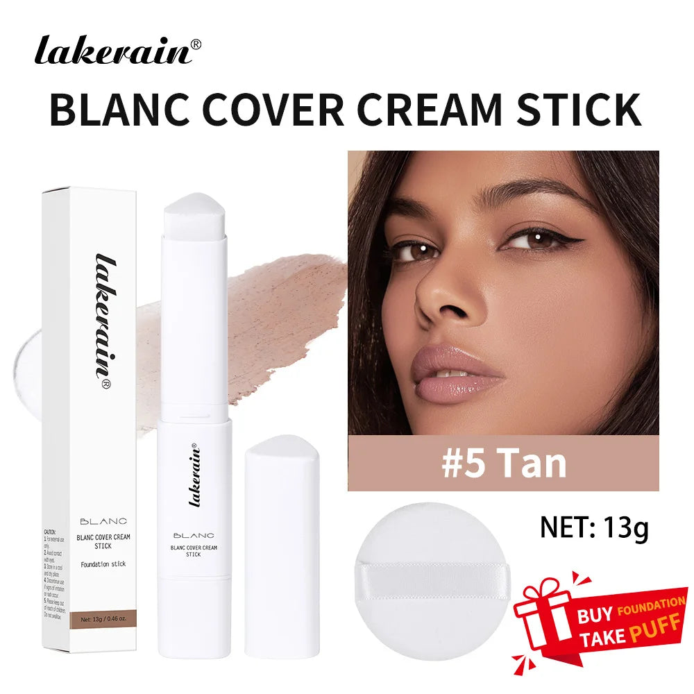 Color Changing Foundation Stick and Makeup Base for Everyday Natural Coverage - 24