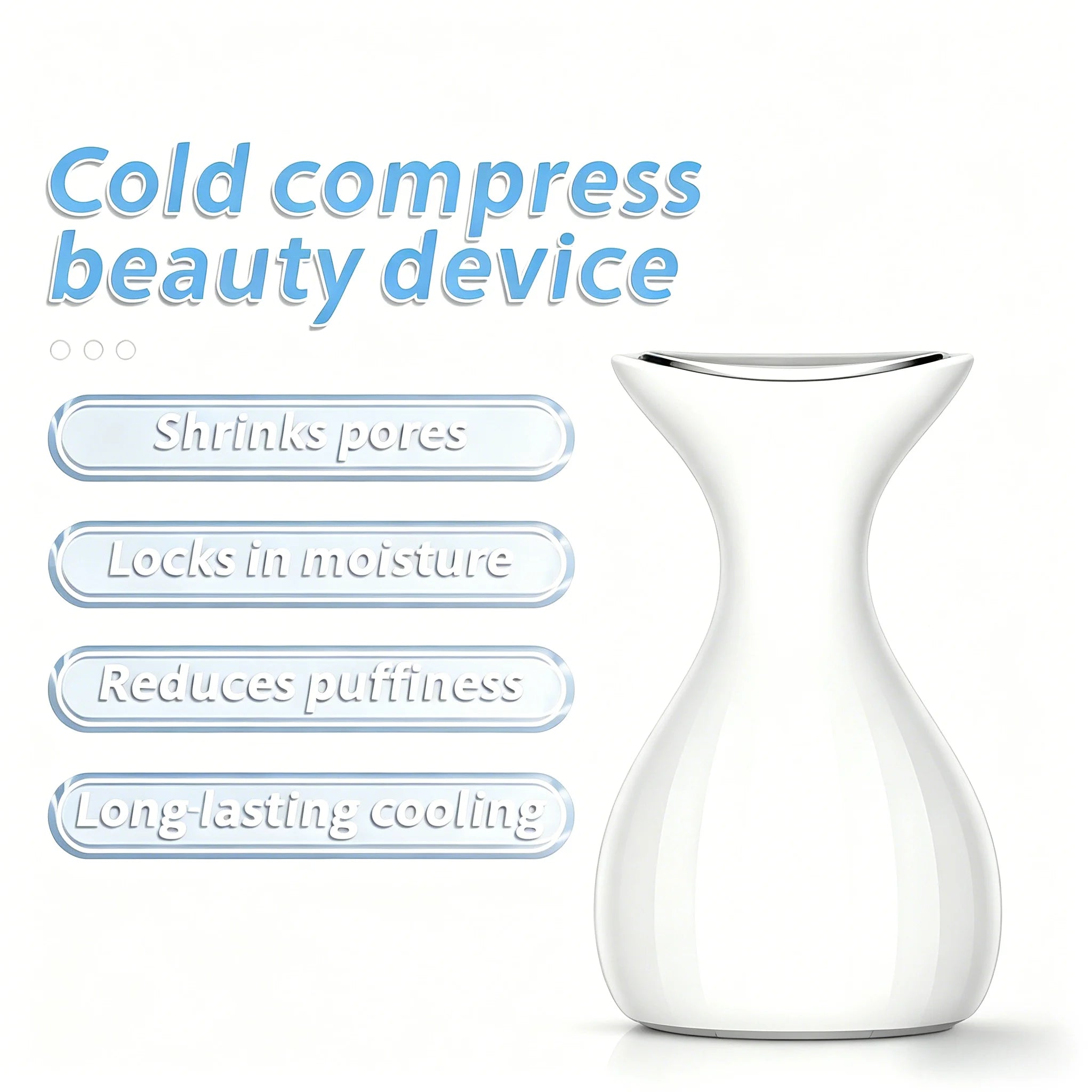 Facial Ice Hammer and Cold Compress Roller for Reducing Puffiness and Skin Lifting - 3