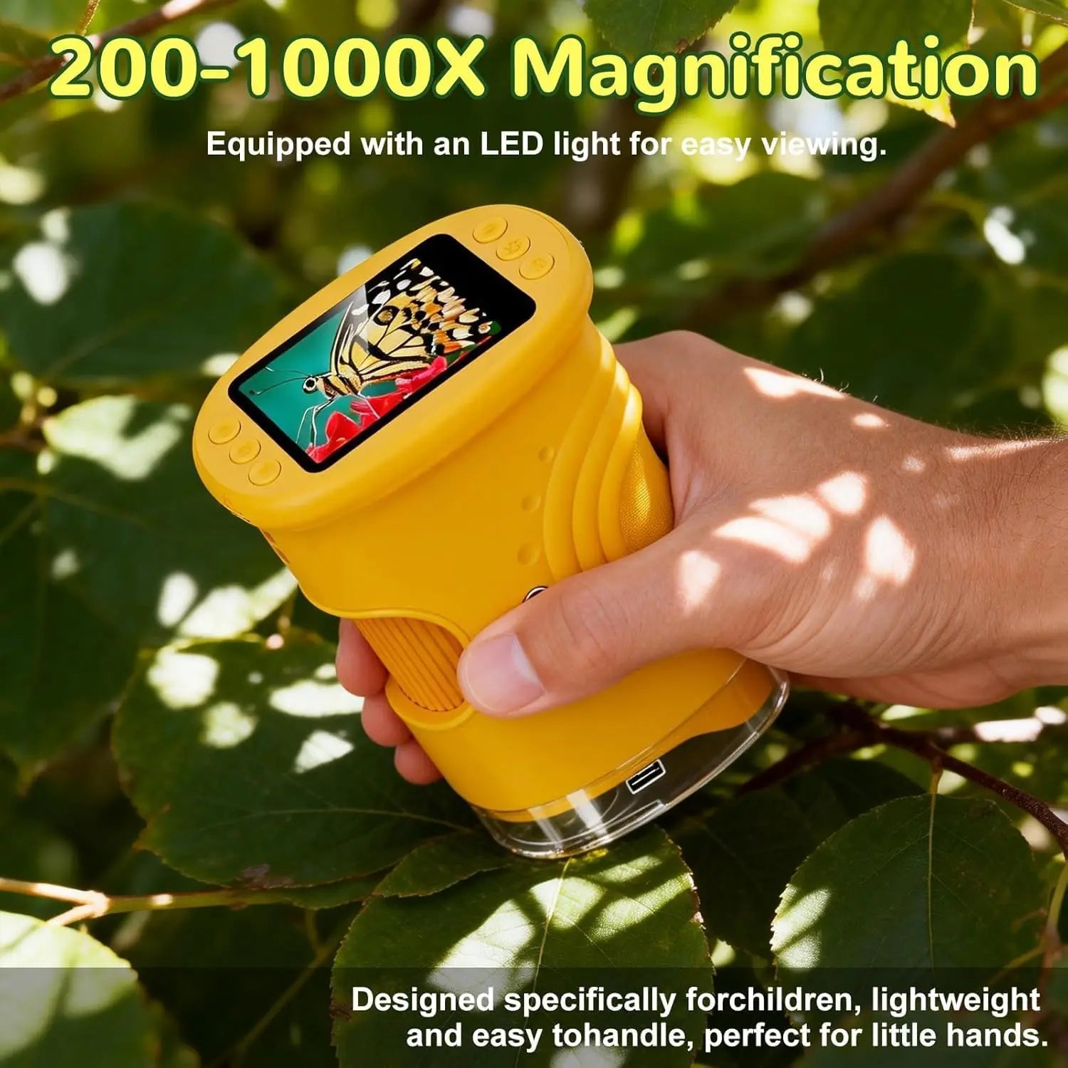 Handheld Microscope and Digital Science Toy for Kids Exploring Nature and Learning - 2