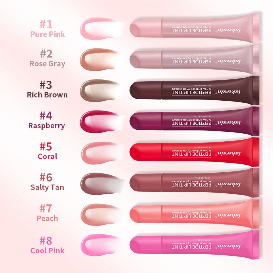Peptide Lip Tint and Hydrating Lip Gloss for Daily Makeup and Lip Care Routine - 14