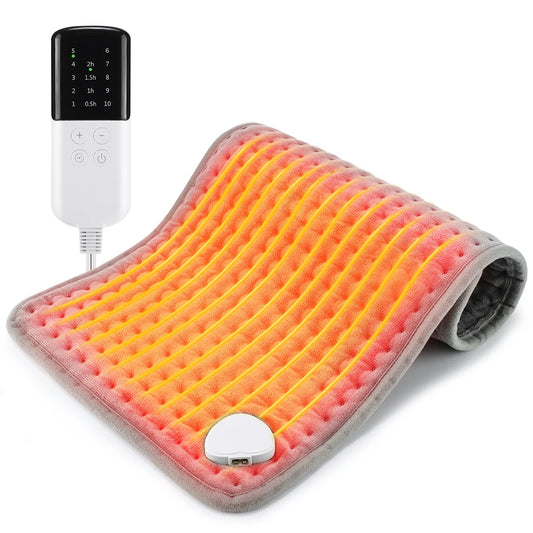 Electric Heating Pad and Thermal Warming Mat for Home and Office Pain Relief
