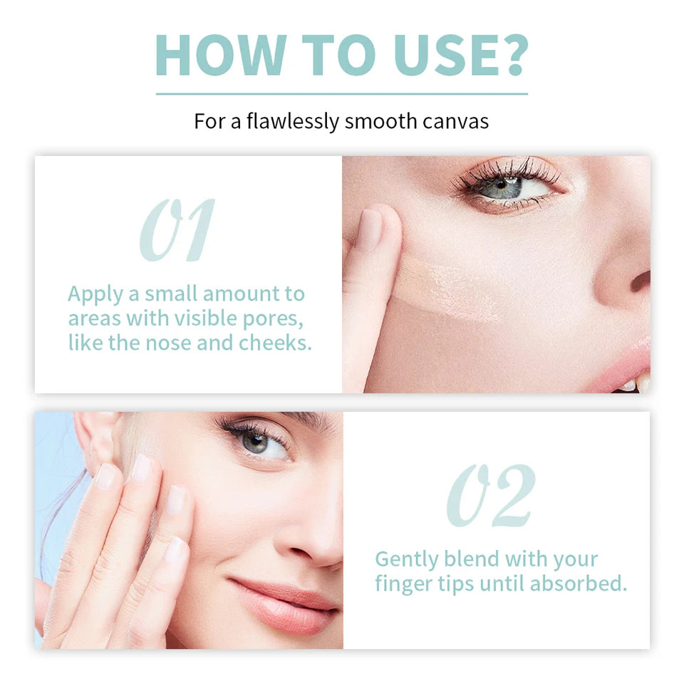 Pore Minimizing Primer and Face Makeup Base for Flawless Matte Daily Application - 15