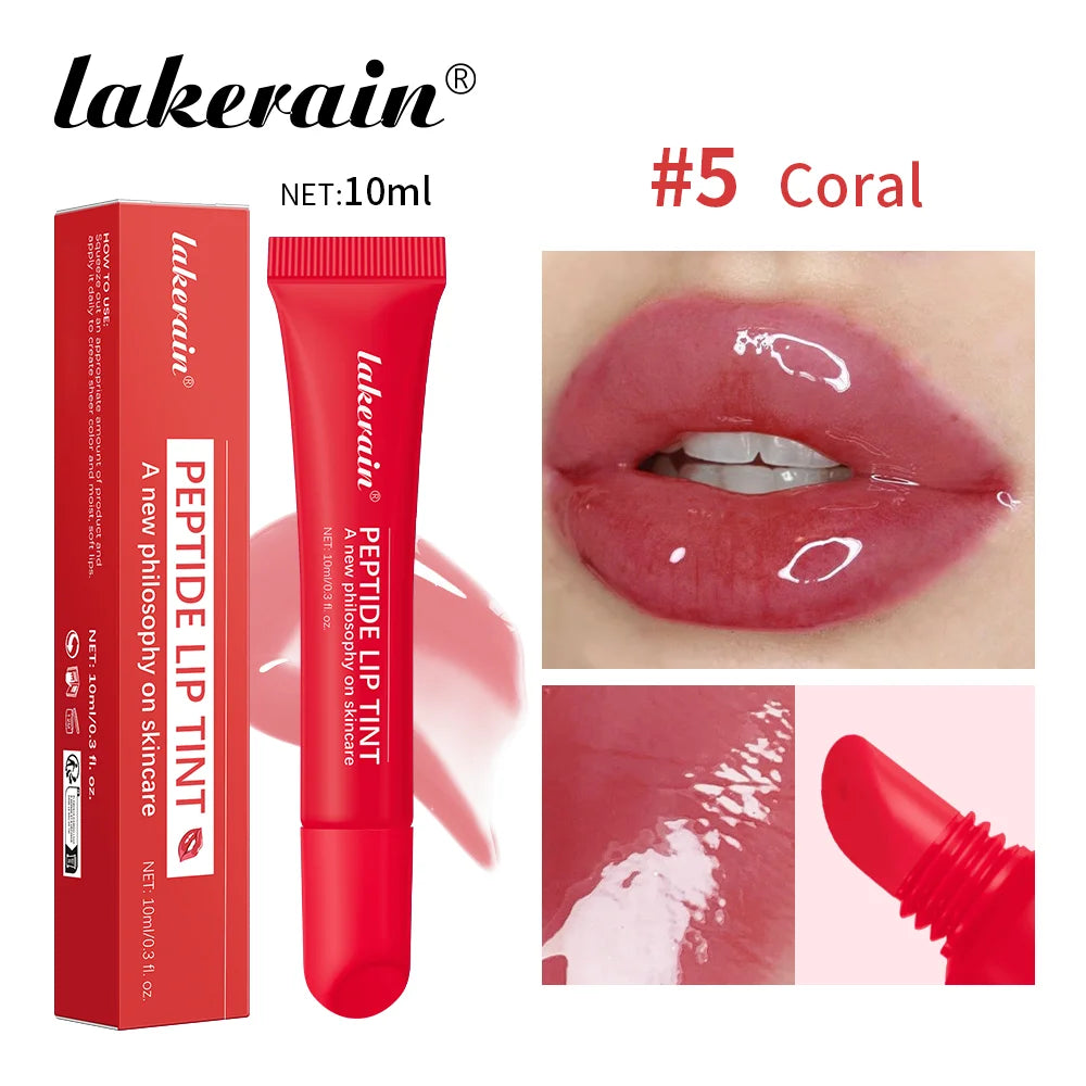 Peptide Lip Tint and Moisturizing Lip Gloss for Daily Hydration and Shine - 31