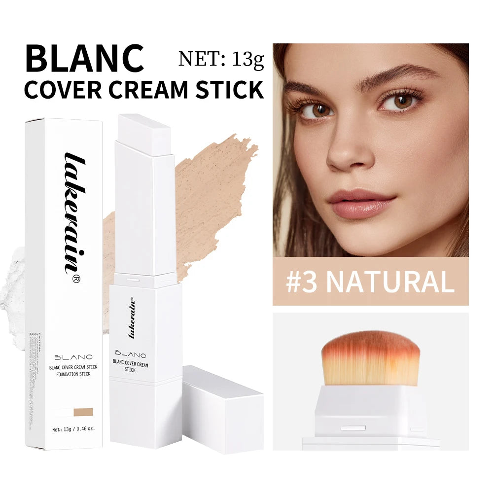 Blanc Cover Cream Stick and Color Changing Foundation for Natural Daily Makeup