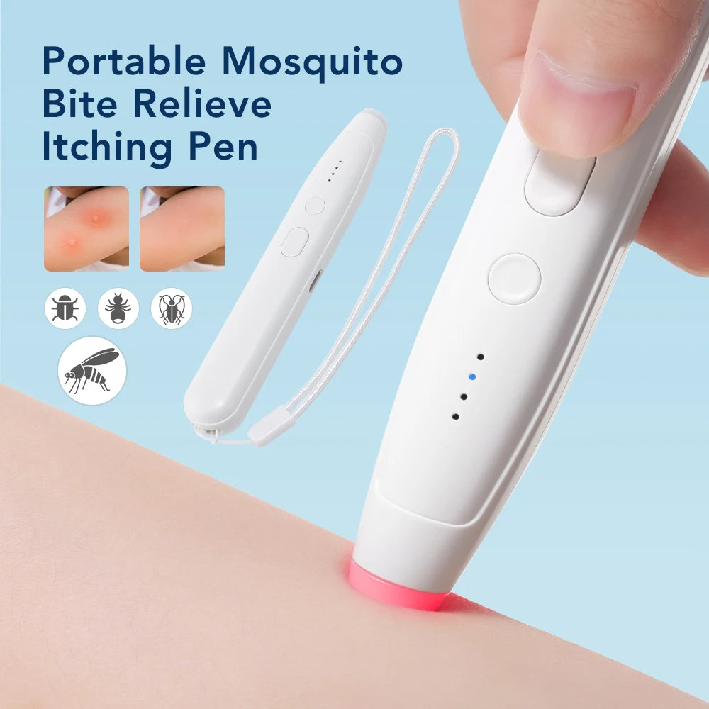 Electric Itch Relief Pen and Insect Bite Soother for Outdoor Summer Travel