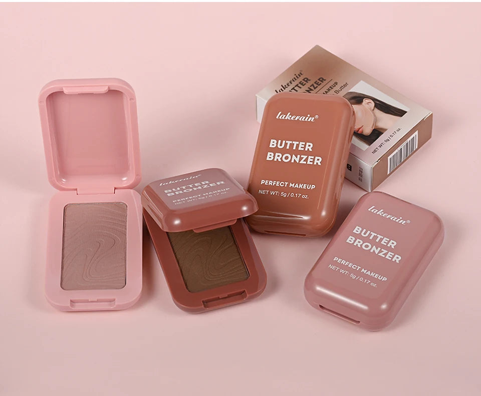 Butter Bronzer and Face Contour Powder for Sculpted Makeup Looks - 18