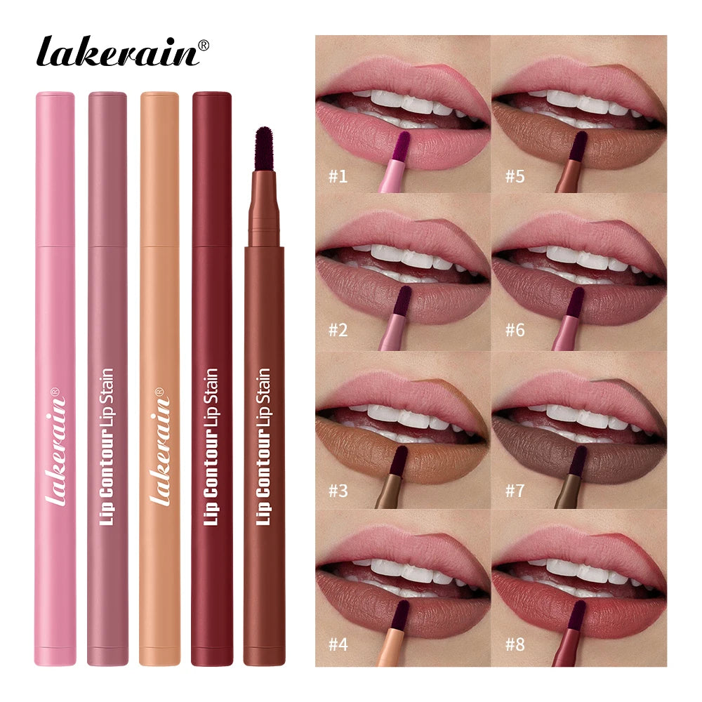 Lip Contour Lip Stain and Long Lasting Liner for Perfect Daily Makeup Looks