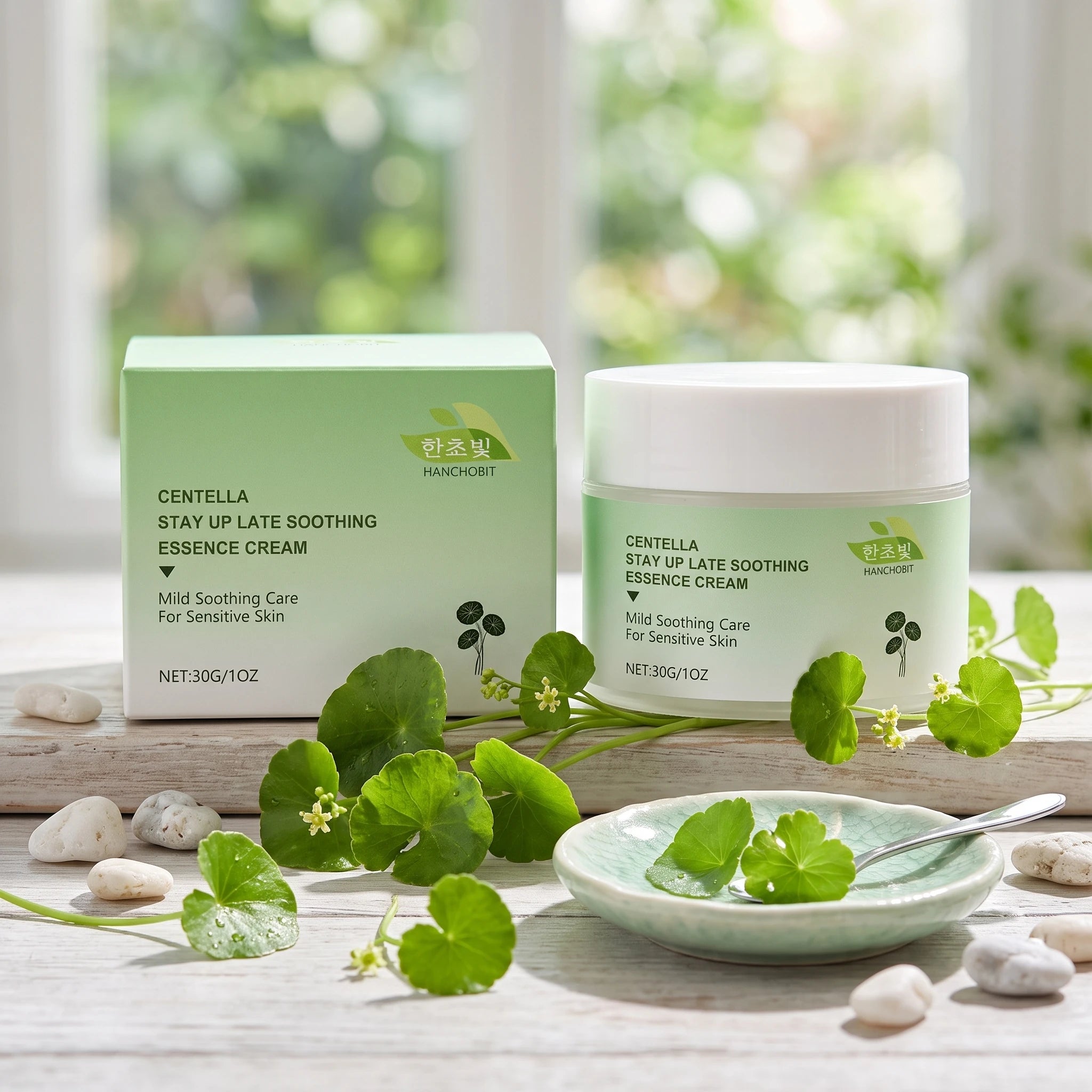 Centella Asiatica Soothing Cream and Calming Moisturizer for Sensitive Skin - 2