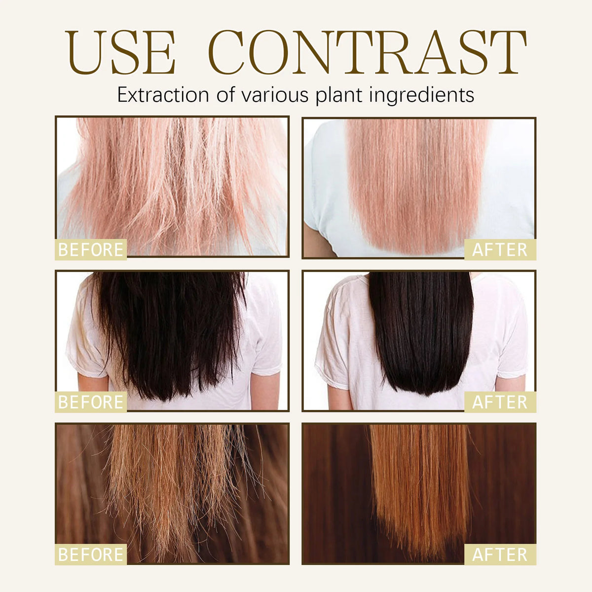 Batana Hair Mask and Deep Conditioning Treatment for Dry Damaged Hair Repair