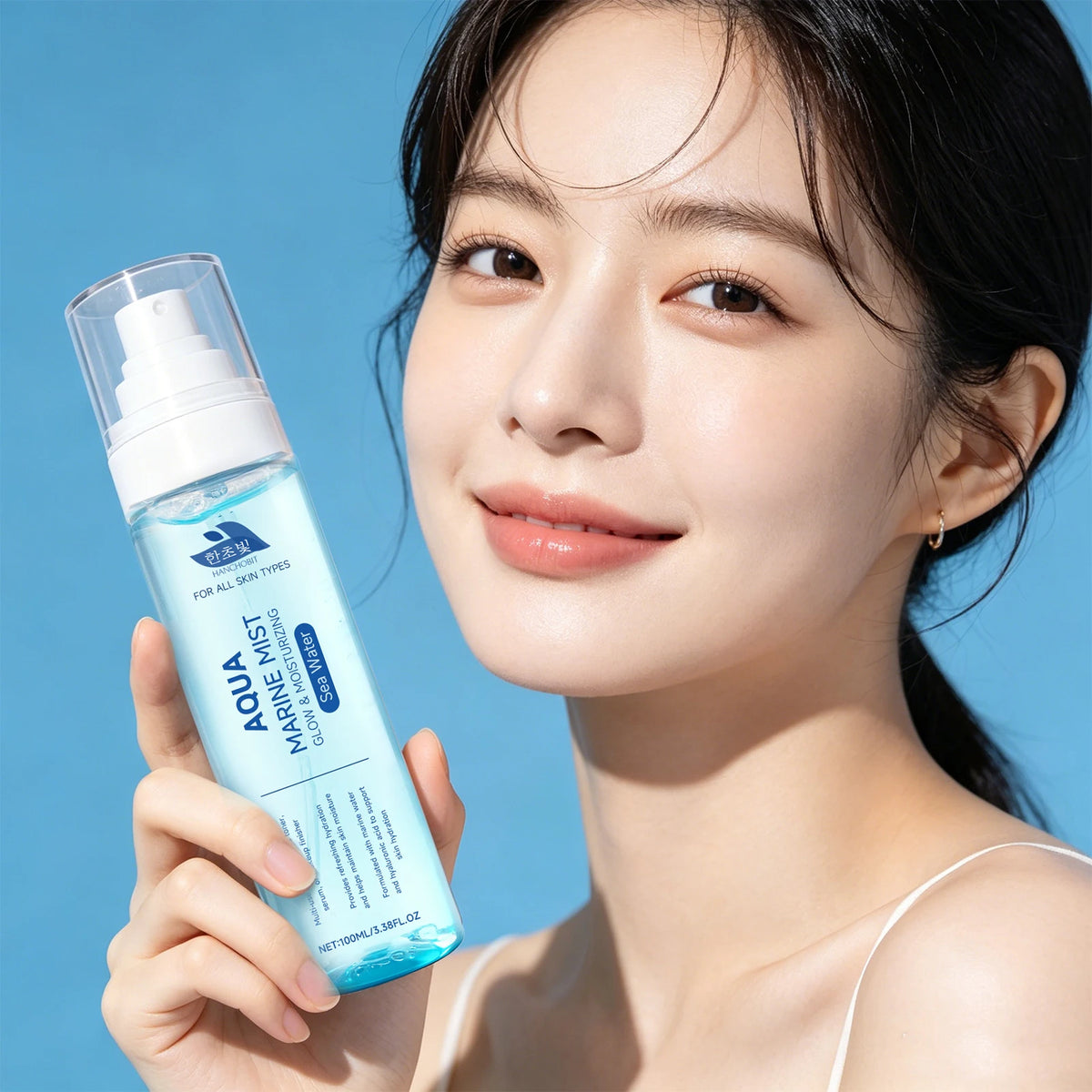 Sea Water Hydrating Mist and Moisturizing Face Spray for Daily Skin Refreshing