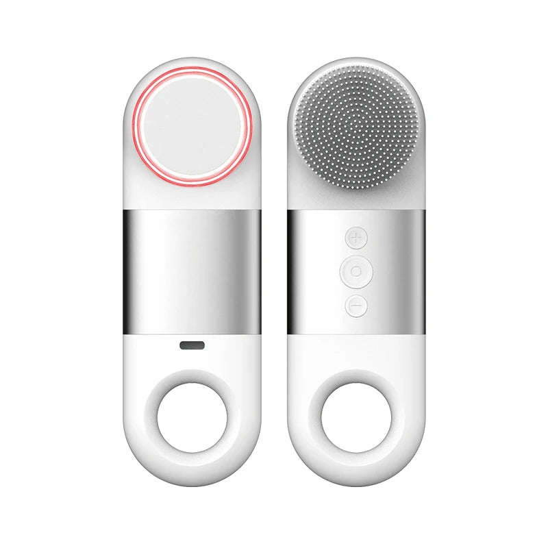 Facial Cleansing Brush and Silicone Face Scrubber for Deep Pore Cleaning and Skincare