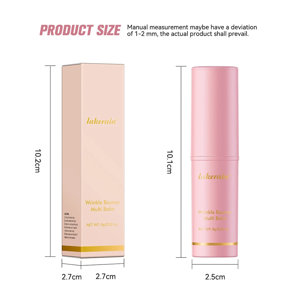 Wrinkle Bounce Multi Balm and Moisturizing Skin Stick for Daily Facial Care - 14