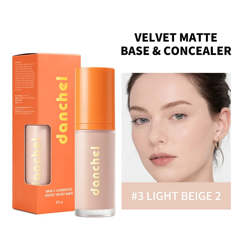 Liquid Foundation and Face Concealer for flawless matte coverage and natural makeup