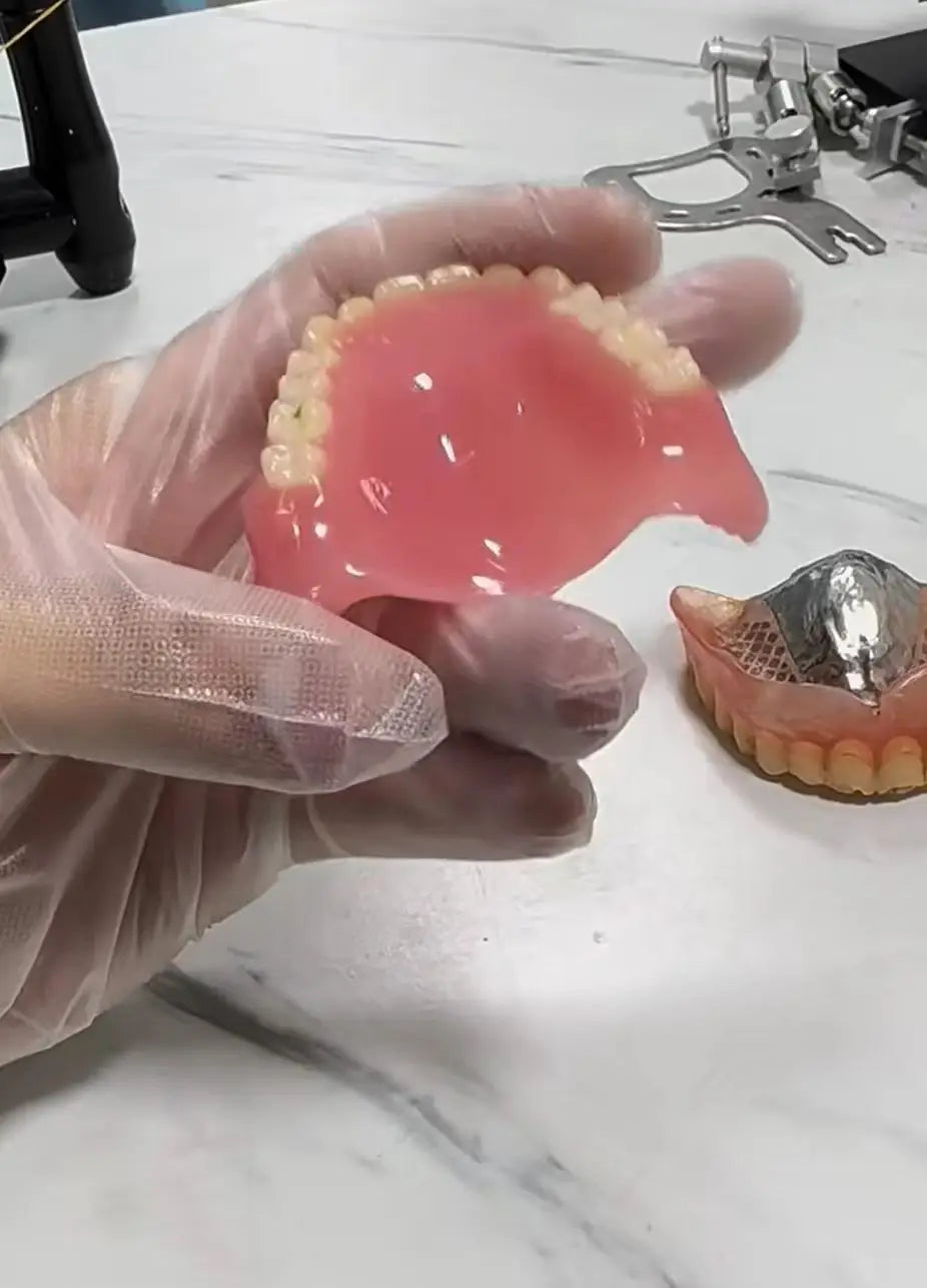 Slim Custom Fit Dentures and Flexible Cosmetic Teeth for Natural Smile Comfort - 2