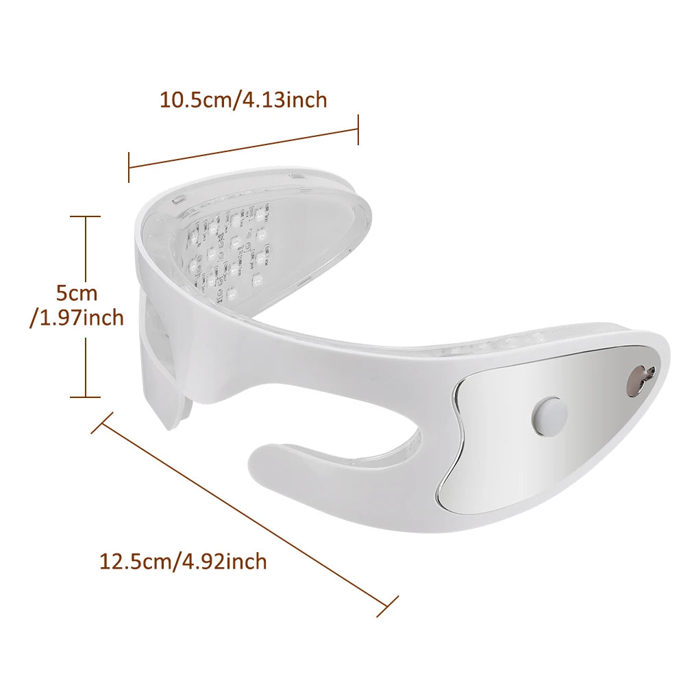3D Eye Massager and Light Therapy Mask for Relieving Eye Fatigue at Home - 11